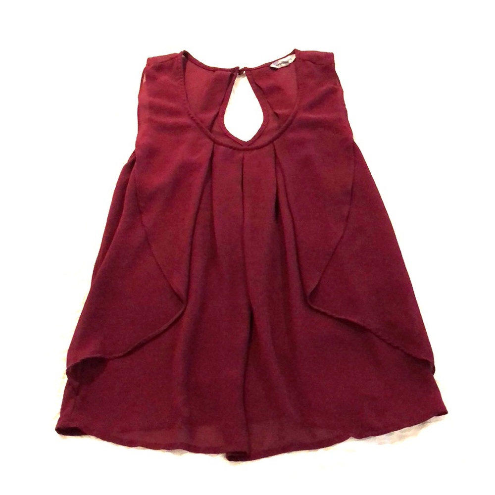 Cranberry blouse